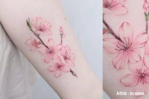 La symbolique des tatouages : Fleur de cerisier – What's up Tattoo