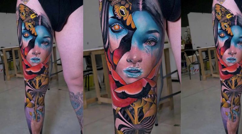 Jay Freestyle & Debora Cherrys - Tattoo Timelapse | Milano Tattoo Convention 2019