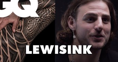 Lewisink, le tatoueur spécialiste du dotwork et des full body géométriques, raconte le métier à GQ