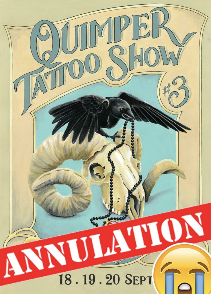 Quimper Tattoo Show reportée à 2021 What's up Tattoo