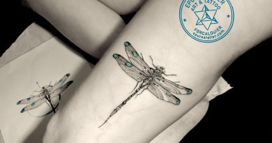 La symbolique des tatouages : Libellule