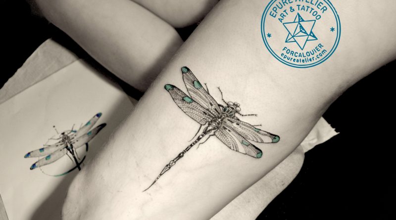 La symbolique des tatouages : Libellule