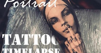 Realistic Portrait - Tattoo Timelapse by Skazkin MAKES